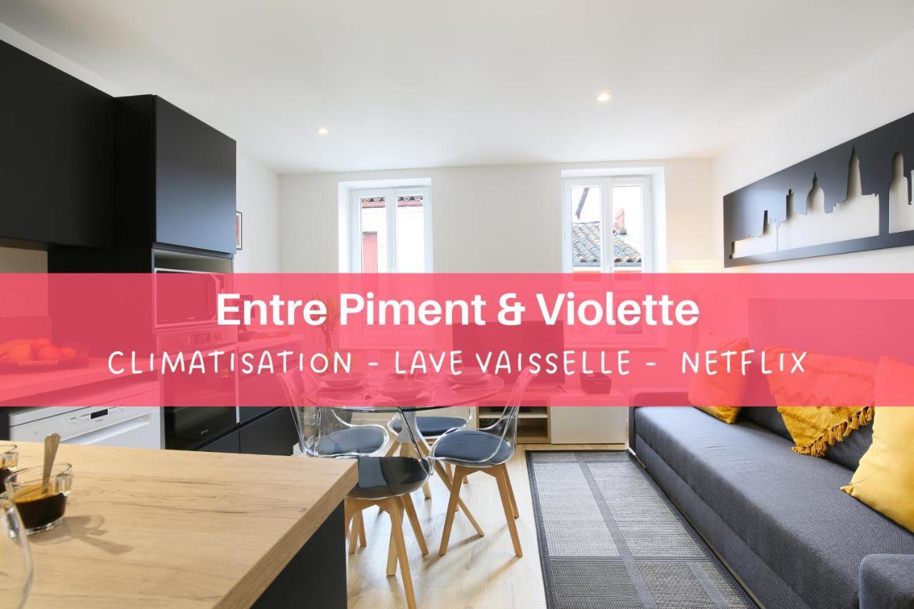 Expat Renting - Entre Piment & Violette - Saint Michel Apartment Toulouse Luaran gambar