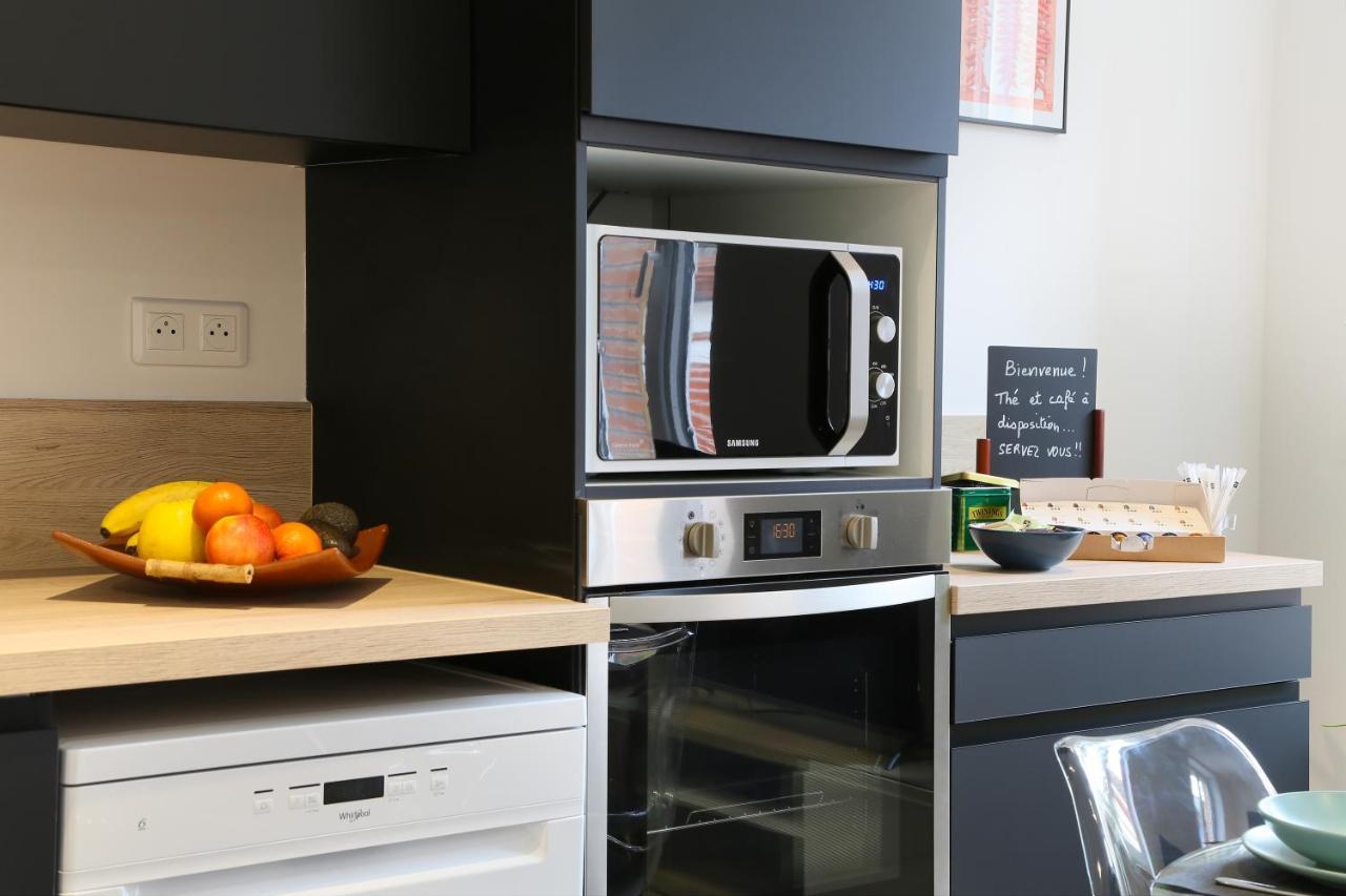 Expat Renting - Entre Piment & Violette - Saint Michel Apartment Toulouse Luaran gambar