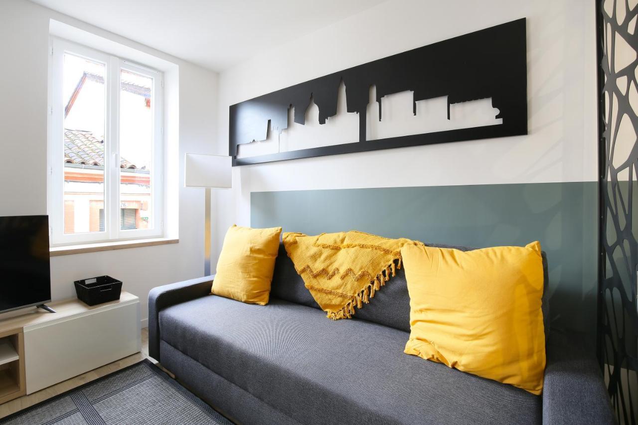 Expat Renting - Entre Piment & Violette - Saint Michel Apartment Toulouse Luaran gambar