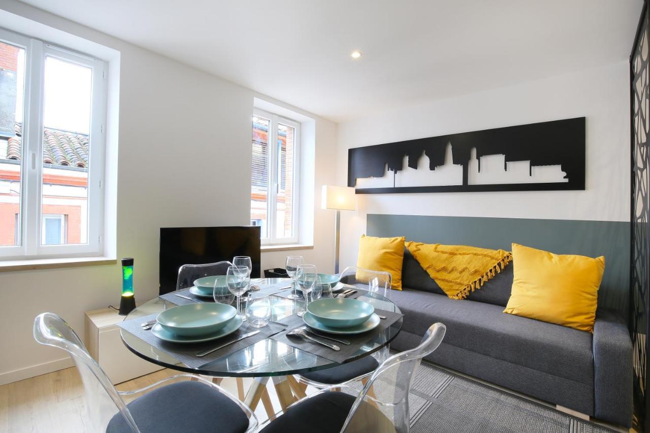 Expat Renting - Entre Piment & Violette - Saint Michel Apartment Toulouse Luaran gambar